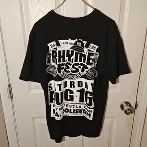 2025 Rhyme Fest Size T-shirt
